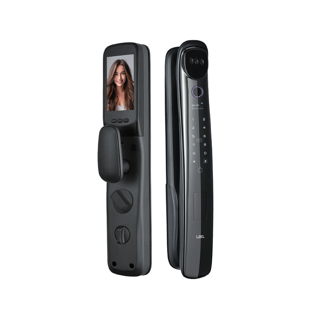 LZEL Smart Door Lock Model ZMH003 | Fingerprint, Password, Card & Optional Face Recognition