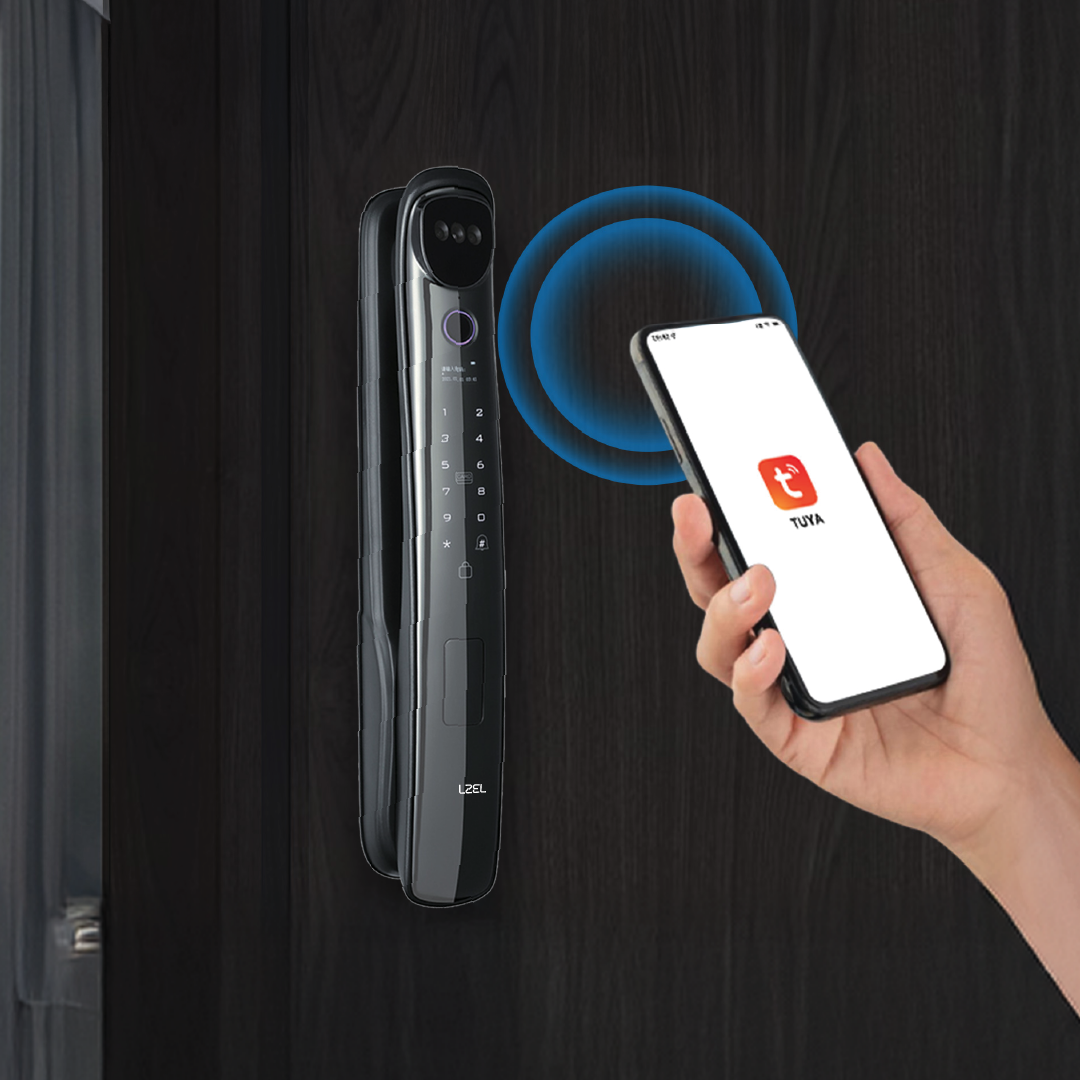 LZEL Smart Door Lock Model ZMH003 | Fingerprint, Password, Card & Optional Face Recognition
