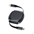 LZEL Fluxlink L Usb-C & Lightning 27W Fast Charging Cable With Data Transfer | Black