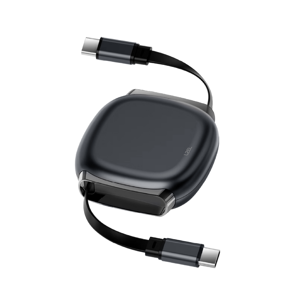 LZEL Fluxlink 100 Usb-C 100W Fast Charging Cable With Data Transfer | Black