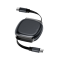 LZEL Fluxlink 100 Usb-C 100W Fast Charging Cable With Data Transfer | Black