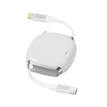 LZEL Fluxlink L Usb-C & Lightning 27W Fast Charging Cable With Data Transfer | White