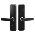 LZEL ZYNTRA Smart Door Lock with Alarm & Tuya App Control | Black