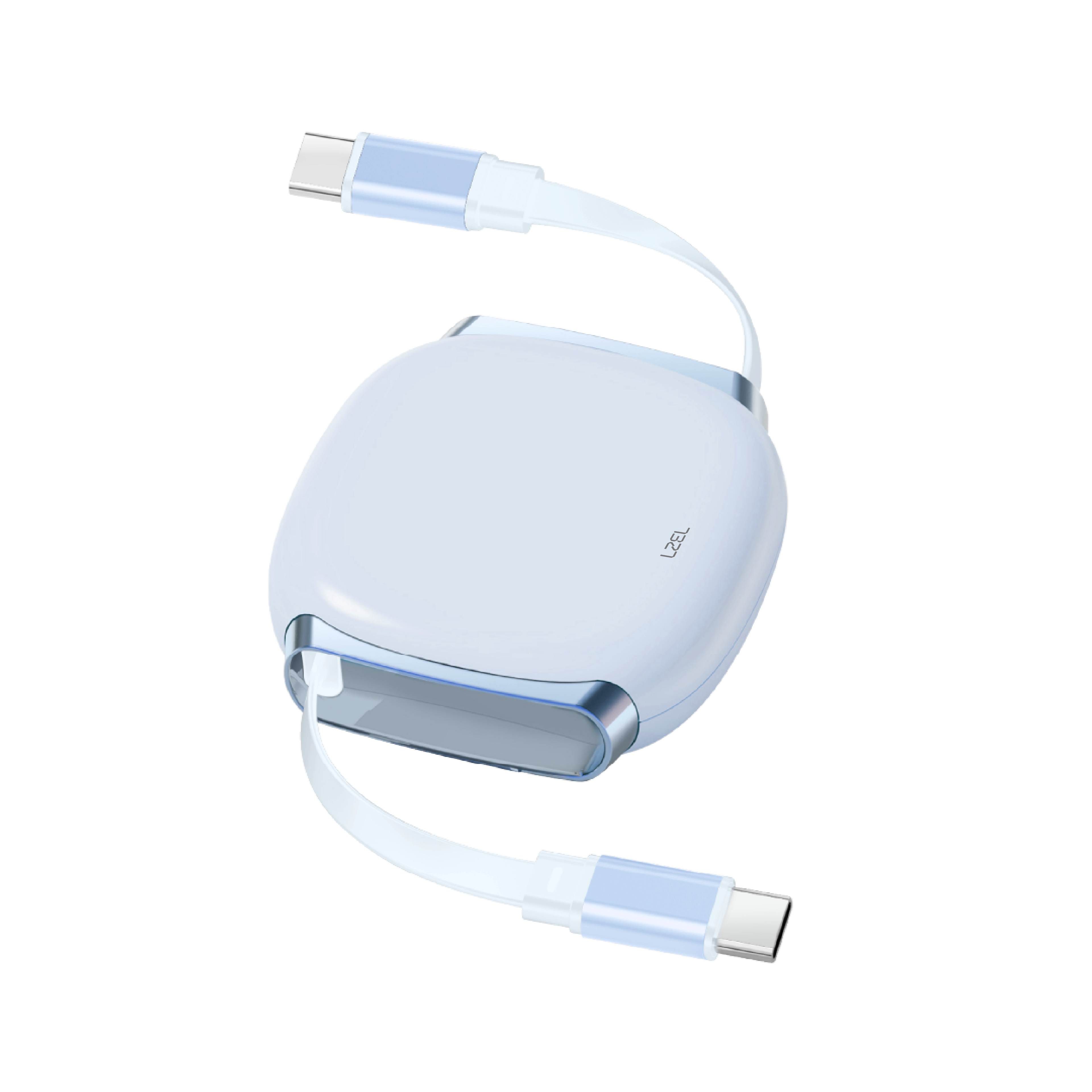 LZEL Fluxlink 100 Usb-C 100W Fast Charging Cable With Data Transfer | Blue