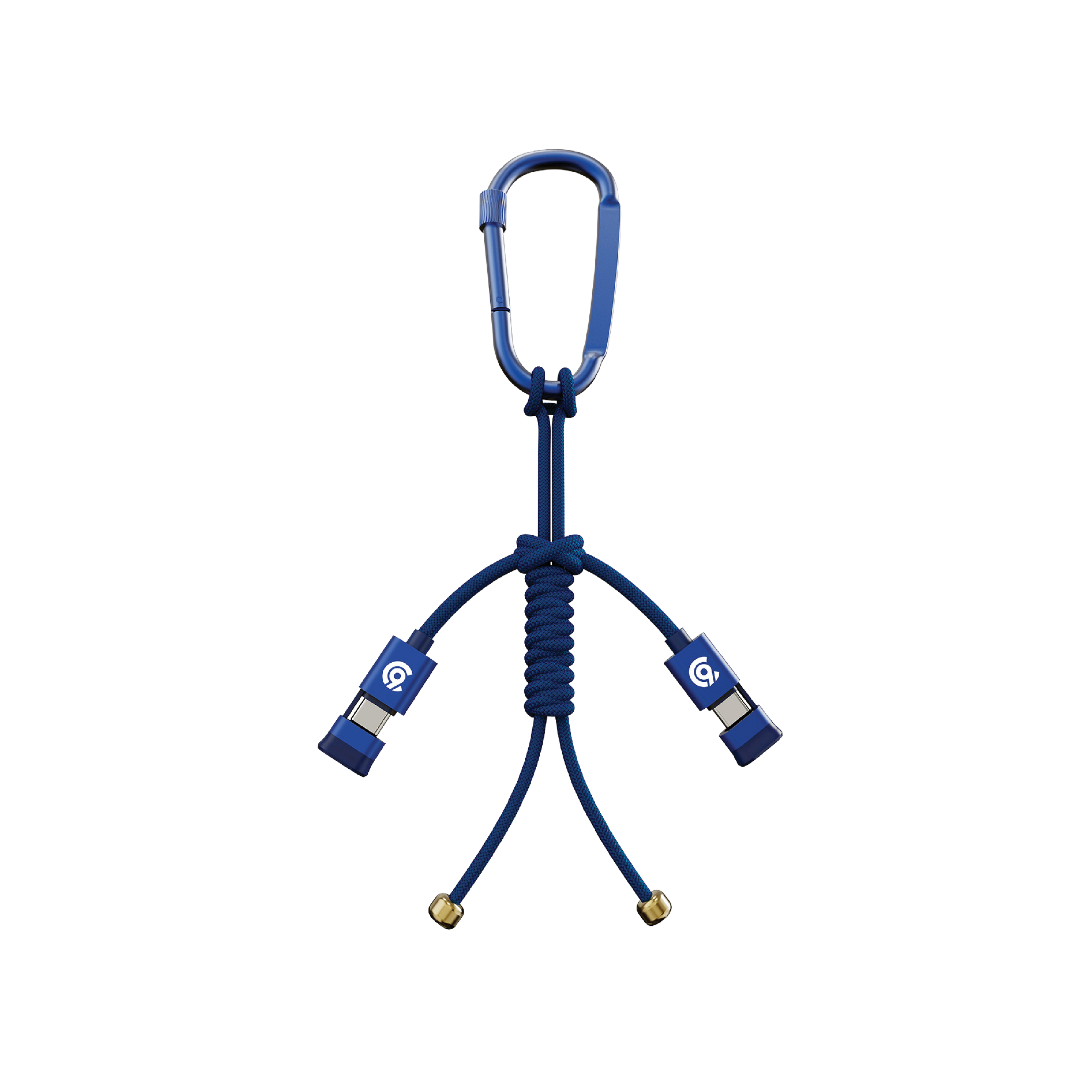 90 Percent Cableforge 60 Series Usb-C To Usb-C Nylon Braided Cable Pd 60W Fast Charge | 480Mbps Transfer Speed | Blue