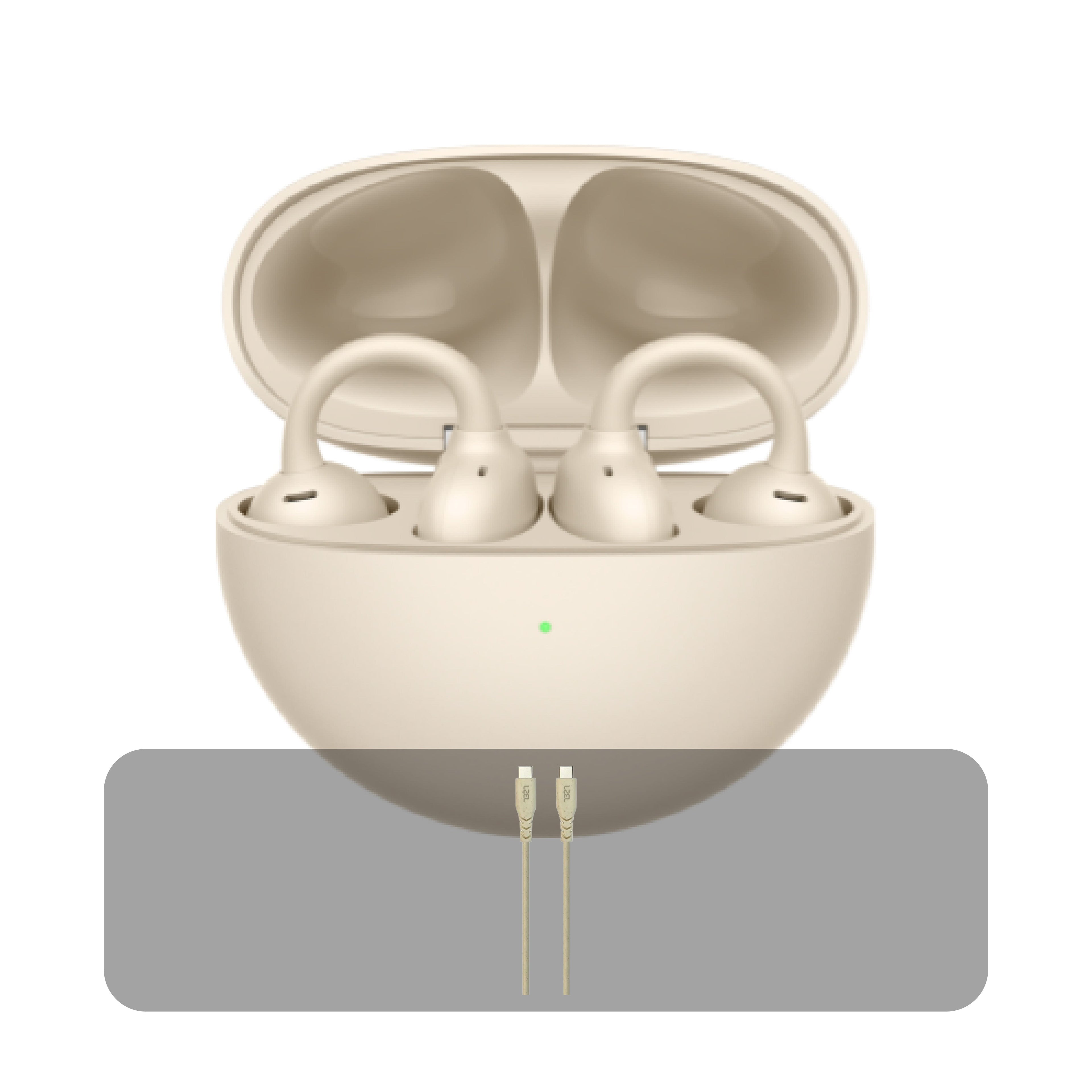 Huawei FreeClip Earbuds  Bundle Offer |  Beige