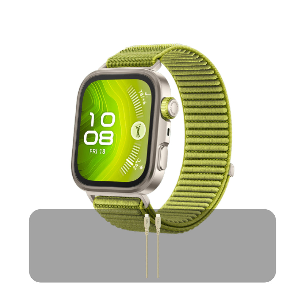 Huawei Watch Fit 4 Pro  Bundle Offer | Green