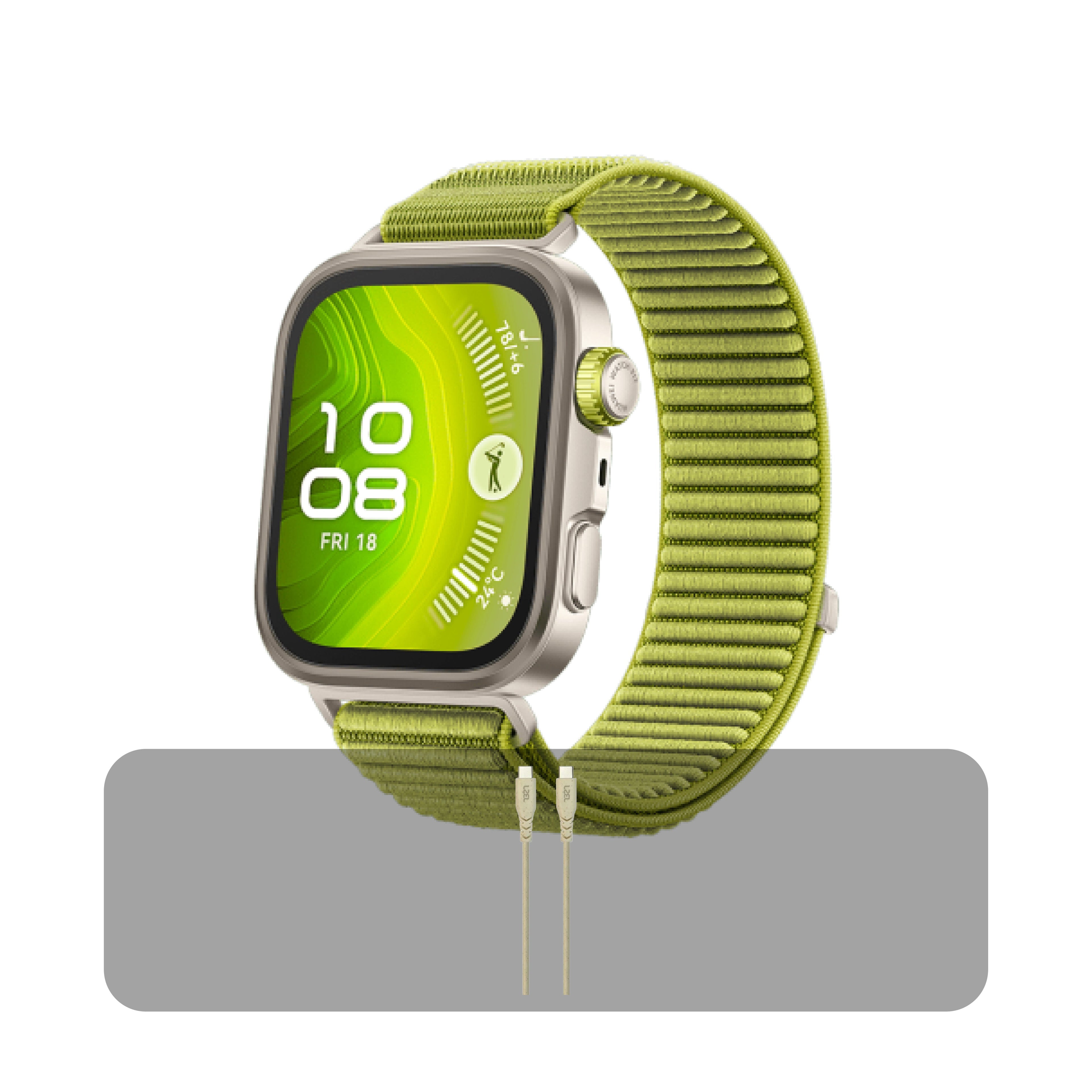 Huawei Watch Fit 4 Pro  Bundle Offer | Green