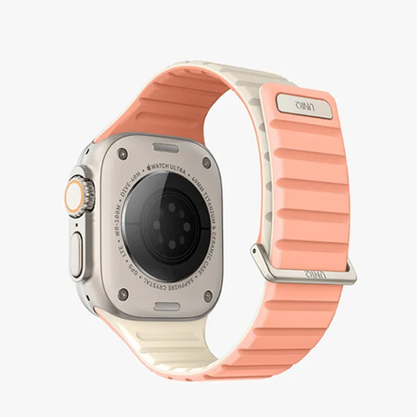 Uniq Watch 41/40mm Revix Evo Reversible Band | Pink/Ivory