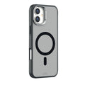 LZEL iPhone 16 Plus Mag Fusion Prime Clear Matt With MagSafe | Black