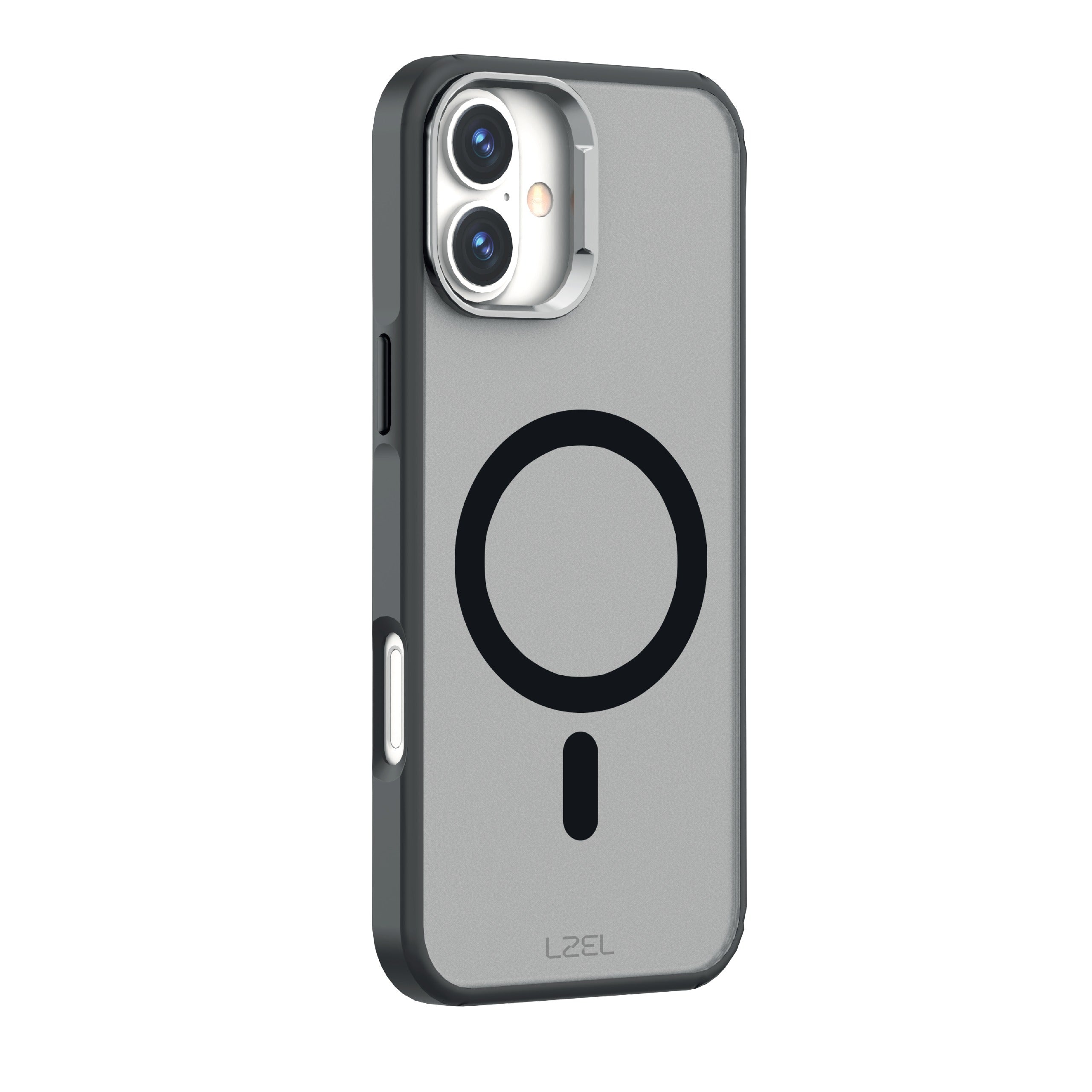 LZEL iPhone 16 Plus Mag Fusion Prime Clear Matt With MagSafe | Black