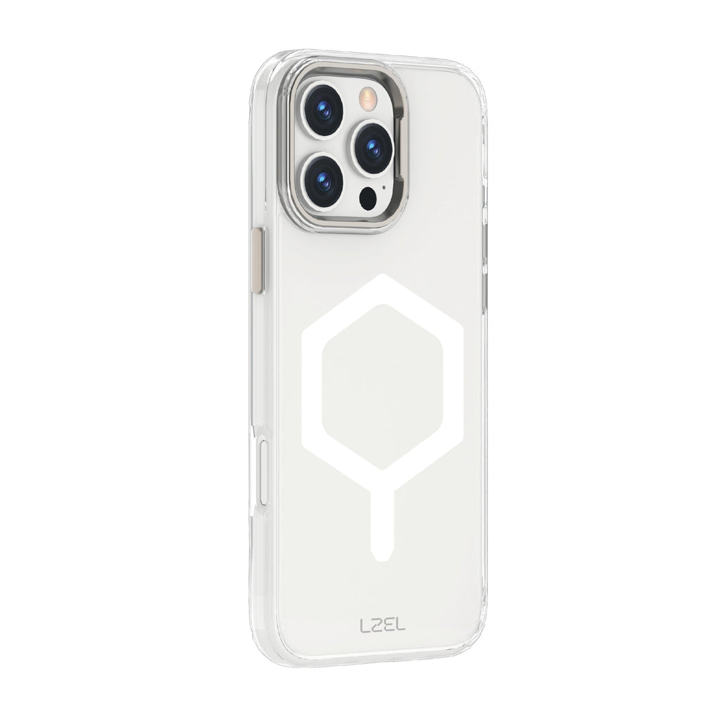 LZEL iPhone 16 Pro Max Mag Octa Shield Clear Case