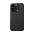 LZEL iPhone 16 Pro Max Mag Leather Elite Case | Black