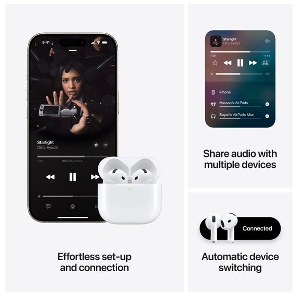 Apple Airpods 4  Bundle Offer | White