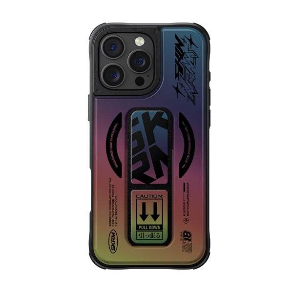 SkinArma iPhone 16 Pro Kira Kobai Magsafe Case With Grip stand | Hologram