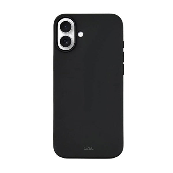 LZEL iPhone 16 MagLeather Case | Black