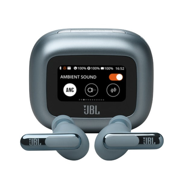 JBL Live Beam 3 True Wireless Earbuds with Screen | Blue