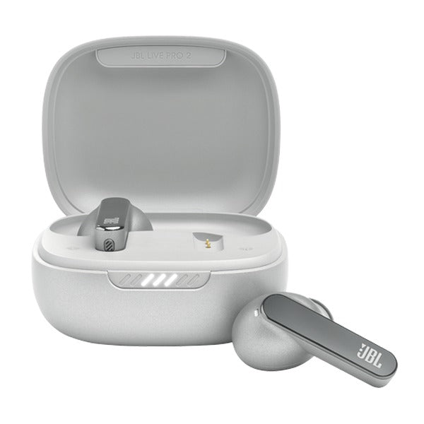 JBL Live Pro 2 True Wireless Noise Cancelling Earbuds | Silver
