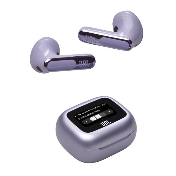 JBL Live Flex 3 True Wireless Earbuds With Display | Purple