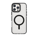 LZEL iPhone 16 Pro Armor Clear Case With MagSafe | Black