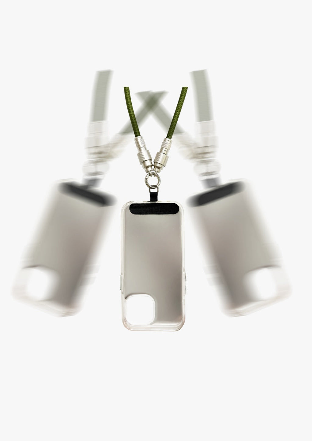 Asli Global  USB-C to USB-C Zinc Alloy Braided 65W Lanyard Cable - 1.2M | Green