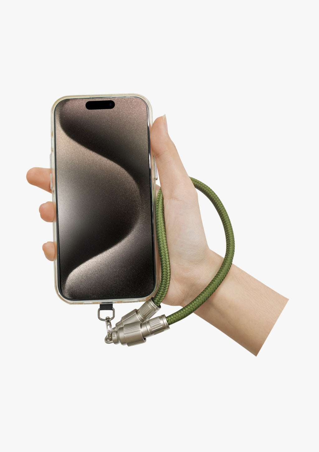 Asli Global  USB-C to USB-C Zinc Alloy Braided 65W Lanyard Cable - 1.2M | Green