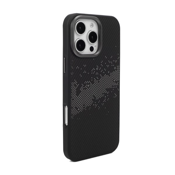 LZEL iPhone 16 Pro MagKevlar Armor Case With MagSafe | Gray/Black