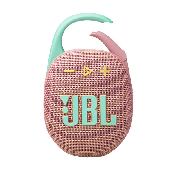 JBL Clip 5 Wireless Portable Speaker | Pink