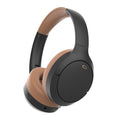 Wireless Active Noise Cancelling HeadPhones | Black / Brown