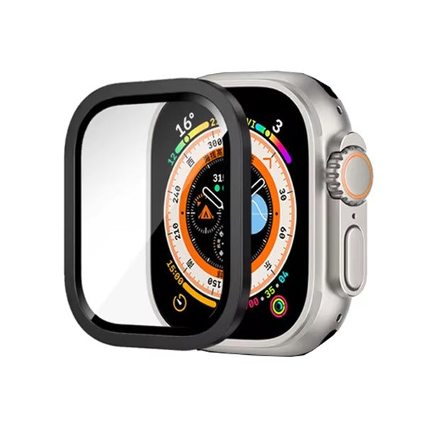 Anank Aluminum Frame + Glass Guard 49mm | Titanium Black