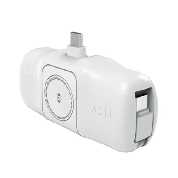 Asli Global 5000mAh Charger POD Prime USB-C Power Bank With Watch Dock