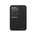 Momax 5000mAh Q.Mag X Magnetic Wireless Battery Ultra Slim | Black