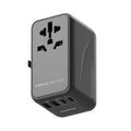 Momax 1-World 100W GaN 4 Ports + AC Travel Adapter