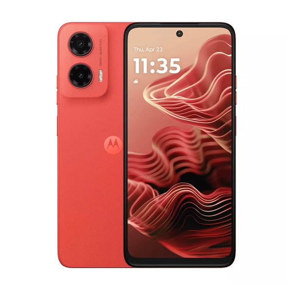 Motorola Moto G35 5G - 128GB - 8GB RAM - 6.72 inch + Bundle Offer | Guava Red