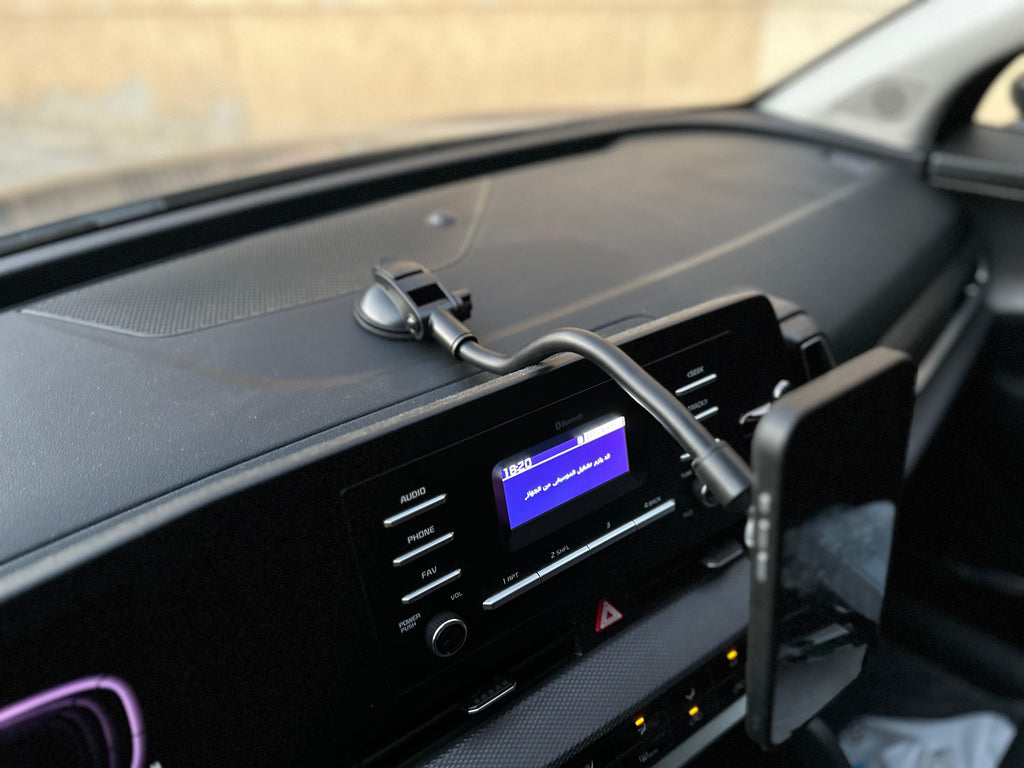 LZEL Magdrive Core Magnetic Car Stand With 360° Swivel & One-Touch Clamp