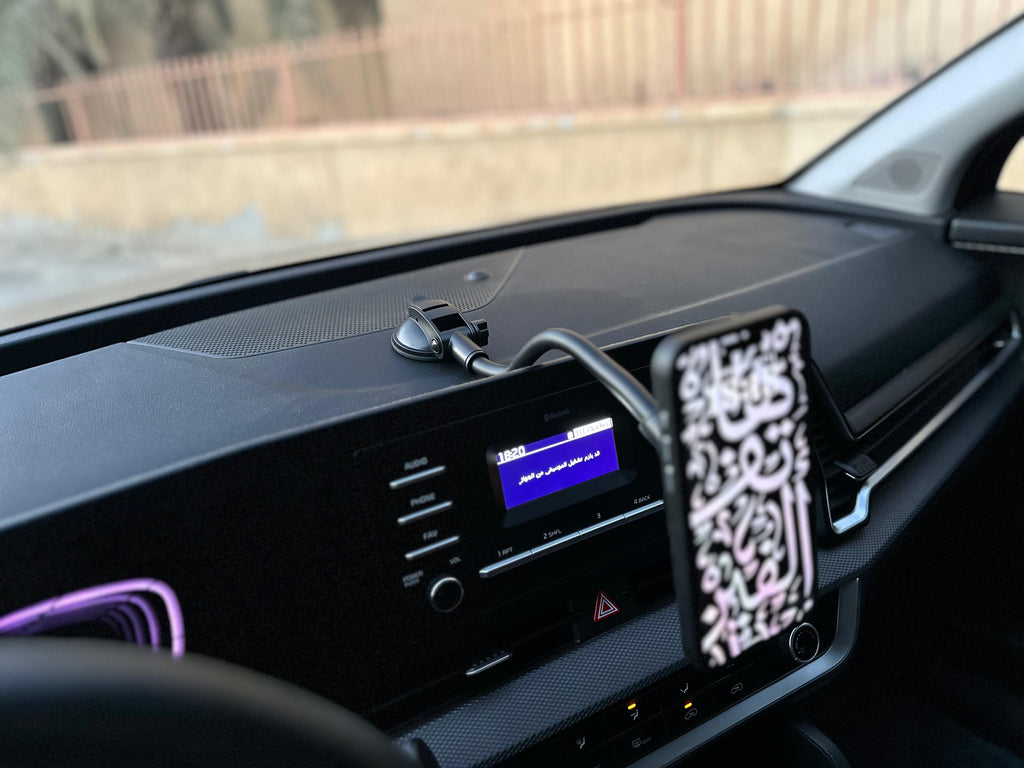LZEL Magdrive Core Magnetic Car Stand With 360° Swivel & One-Touch Clamp