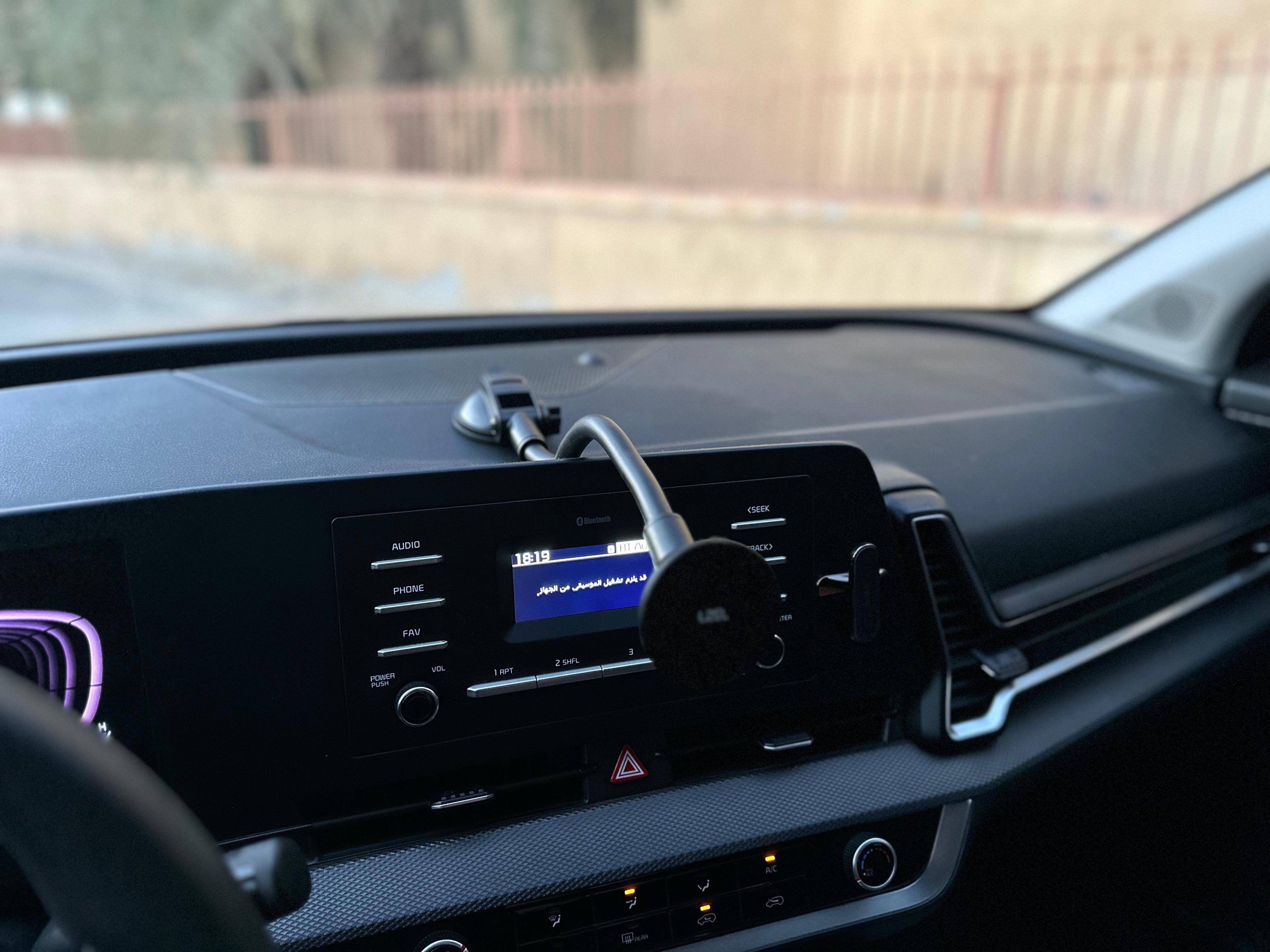 LZEL Magdrive Core Magnetic Car Stand With 360° Swivel & One-Touch Clamp