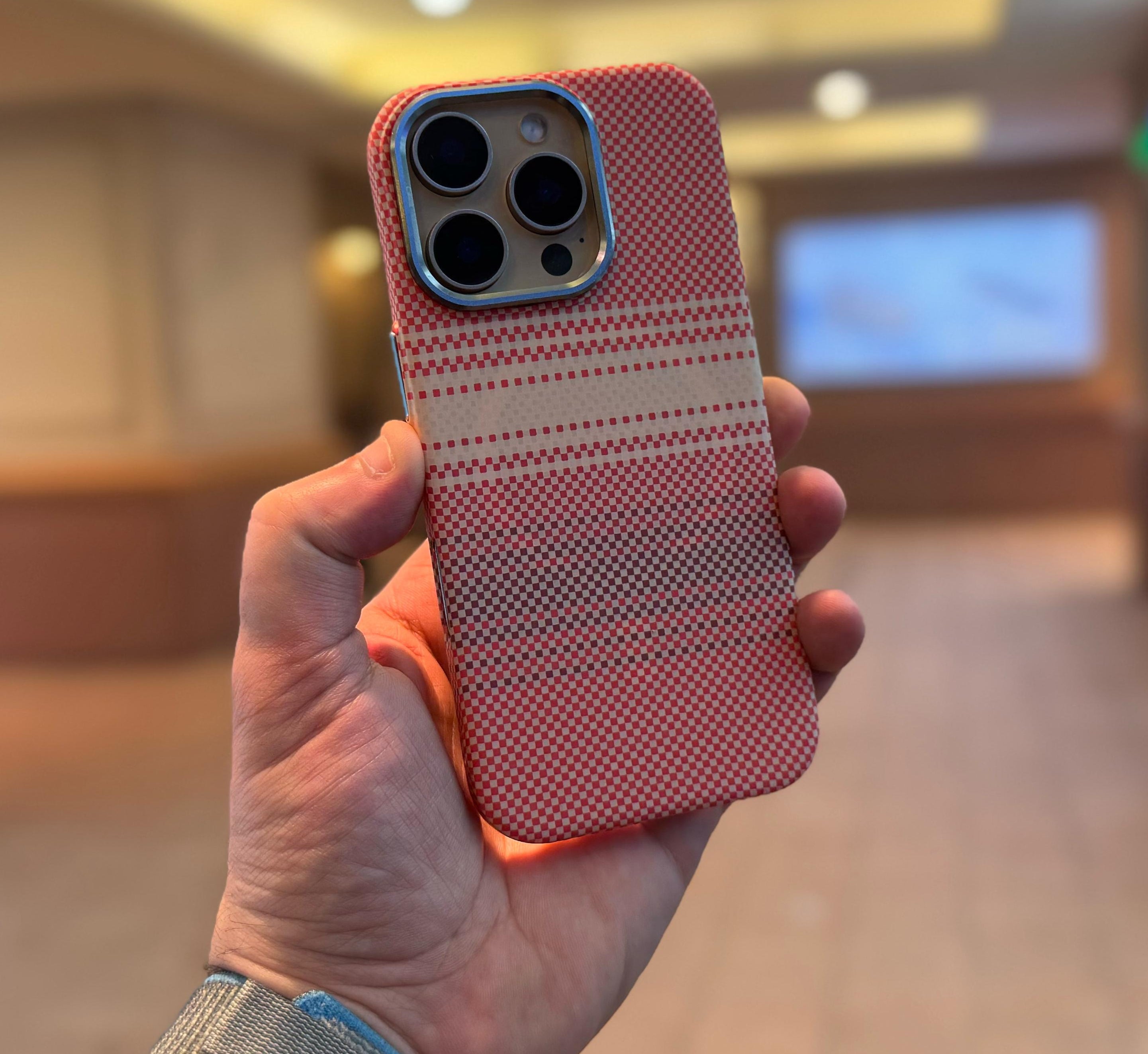 Kevlar Case for iPhone 16 Pro | Orange