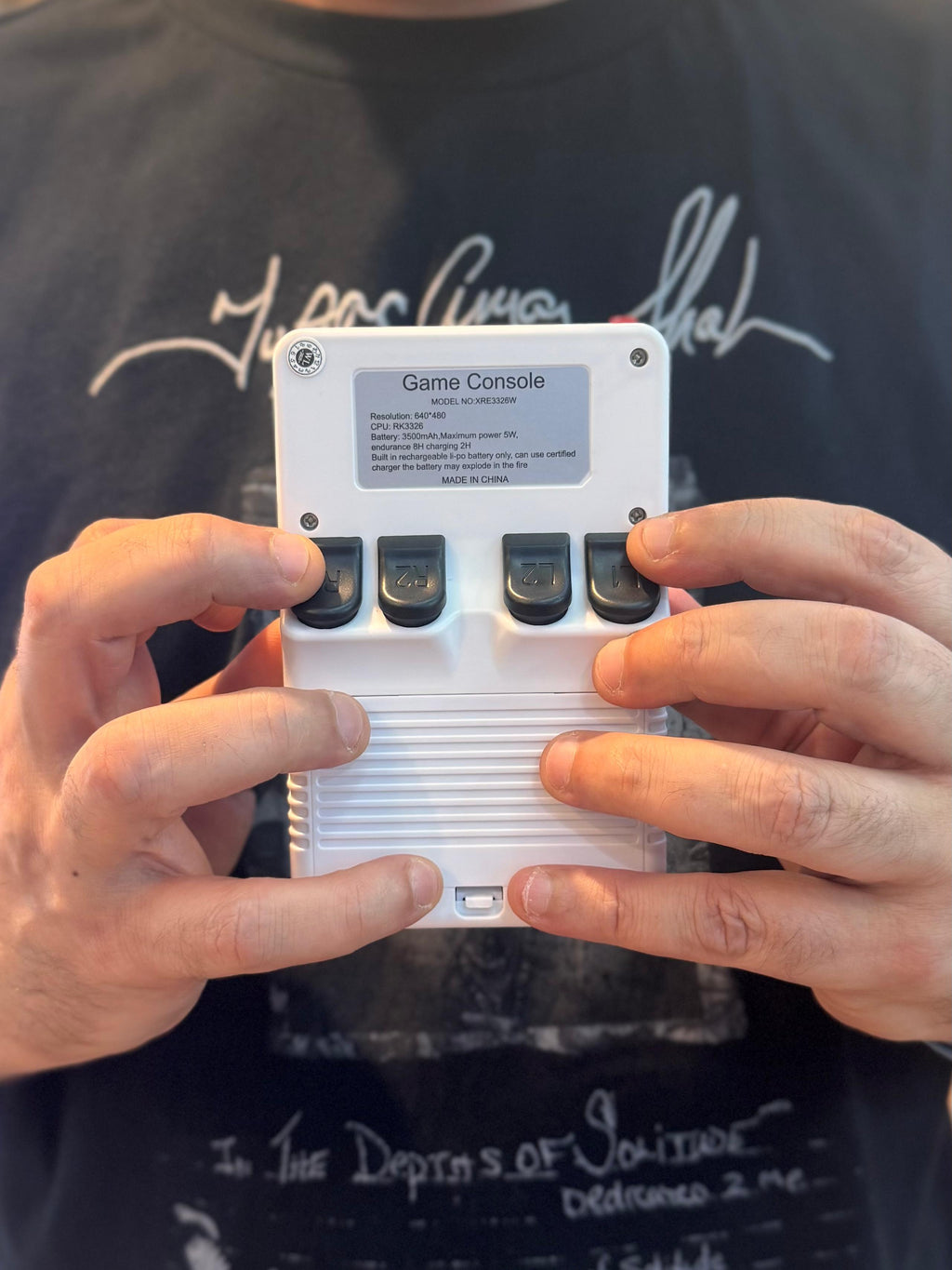 Asli Global Xretro Engine 3.5 Xretro Handheld Game Console With Linux System 128GB | White