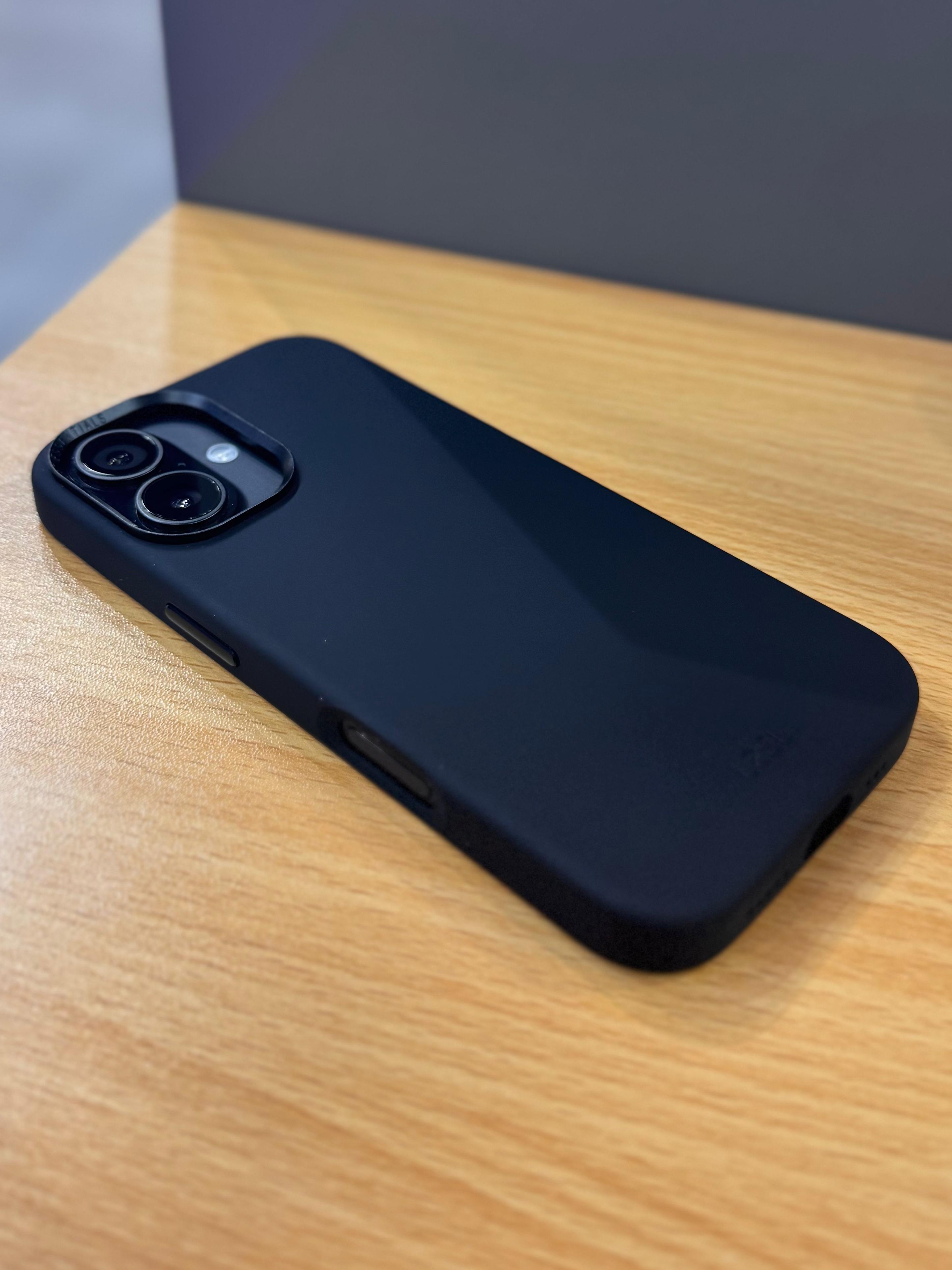 LZEL iPhone 16 Prime shield Silicone Case | Black