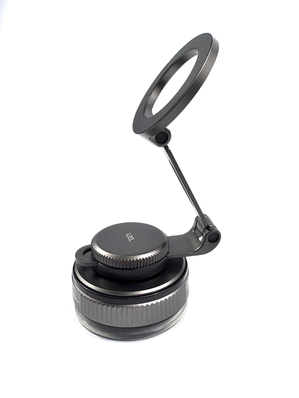 LZEL MagVortex Edge Vacuum Suction Phone Holder 360° Rotation | Black