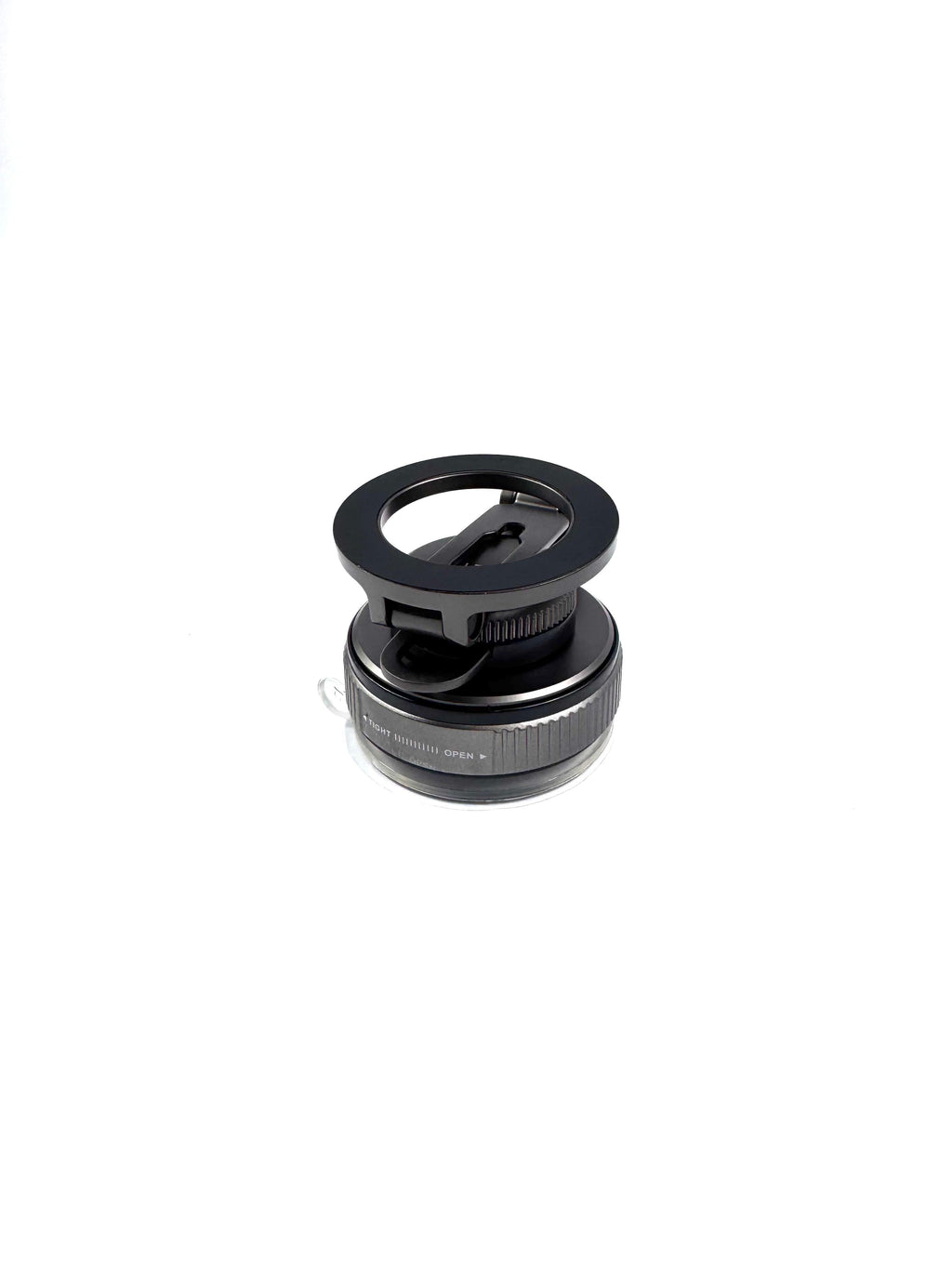 LZEL MagVortex Edge Vacuum Suction Phone Holder 360Â° Rotation | Black