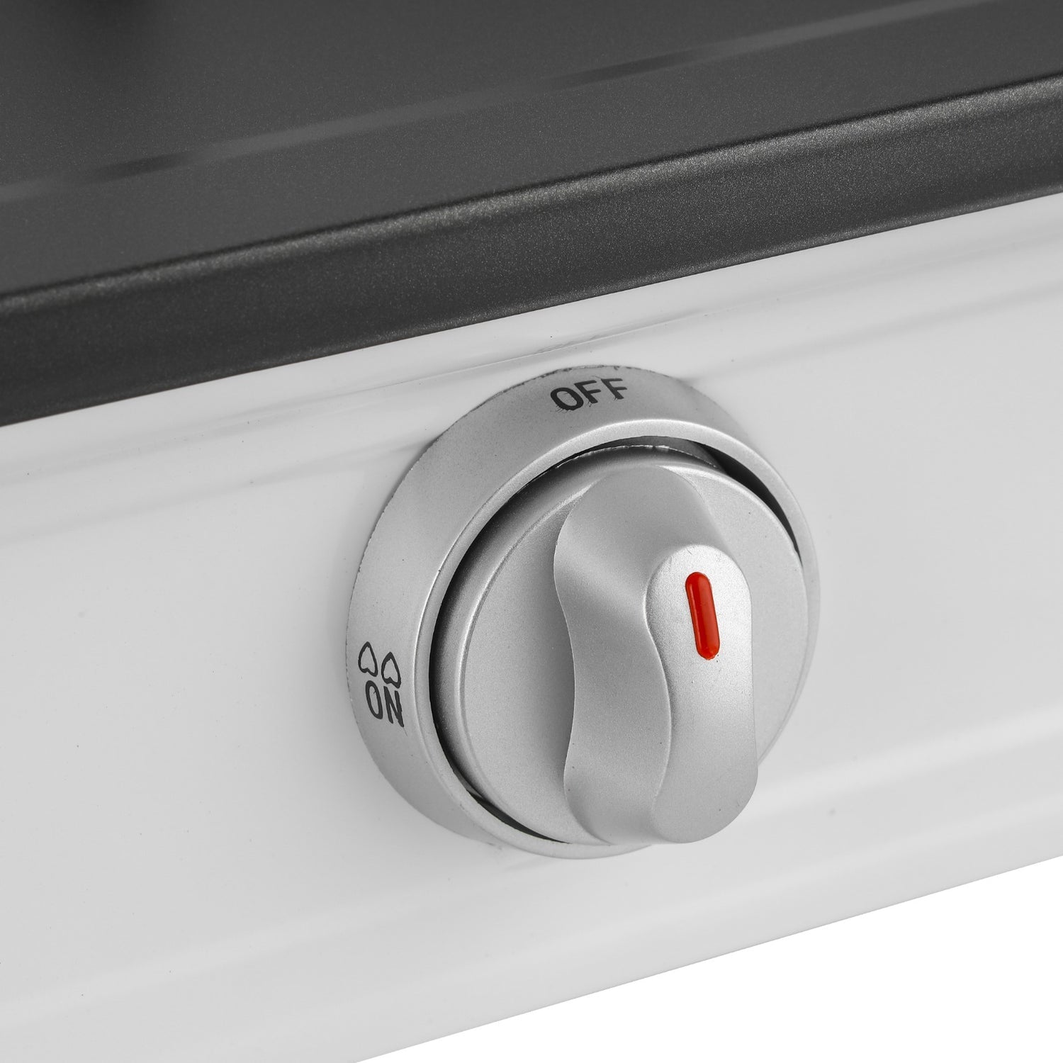 Geepas Stainless Steel Gas Cooker â?? 2 Cast Iron Burners, Efficient Heating