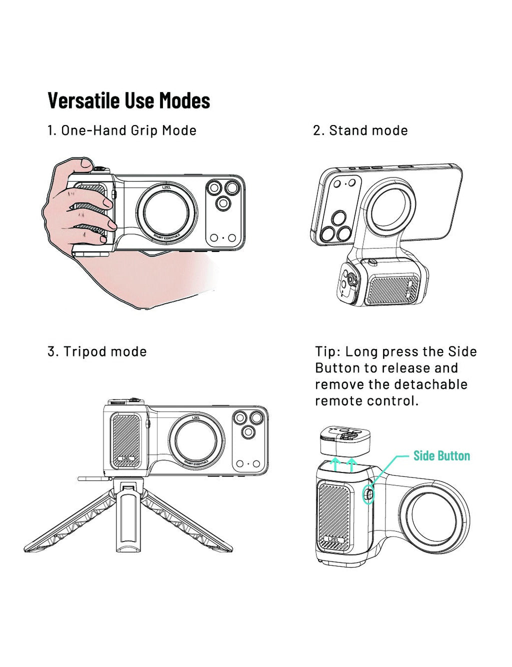 LZEL Prosnap Series Magsafe Smartshot Controller