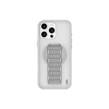 LZEL MatteMag Kickstand Matte Strap MagSafe Case with Enhanced Edge Protection for iPhone 16 Pro Max | Light Gray