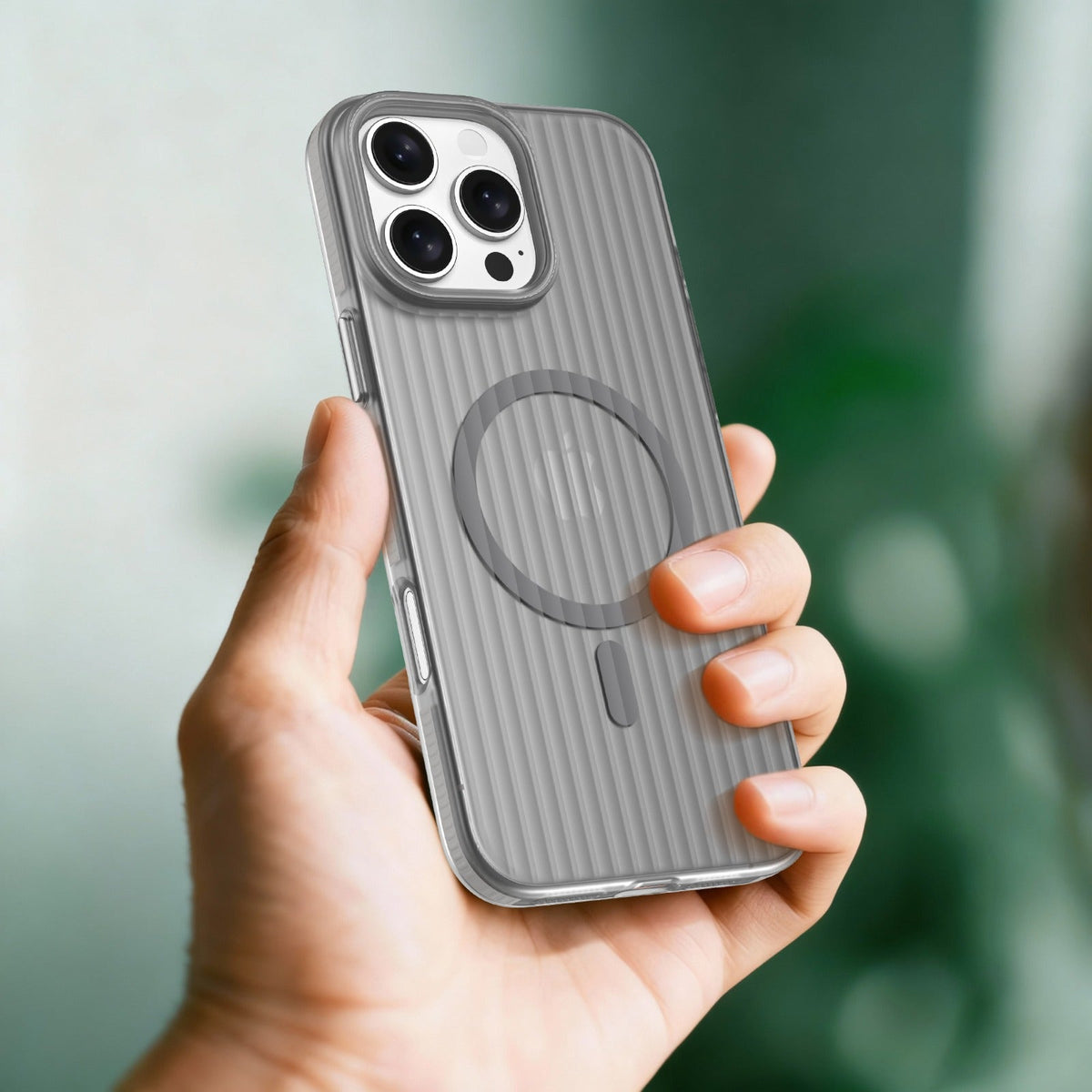 ASLI Corrugatedmag Wave Refined Magsafe Case With Enhanced Camera Protection Case  For iPhone 16 Pro Max