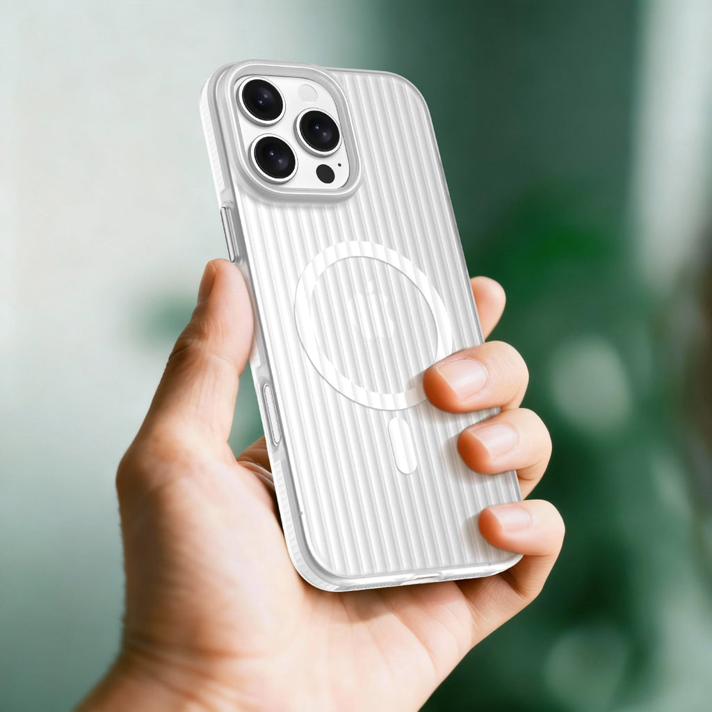 ASLI Corrugatedmag Wave Refined Magsafe Case With Enhanced Camera Protection Case  For iPhone 16 Pro