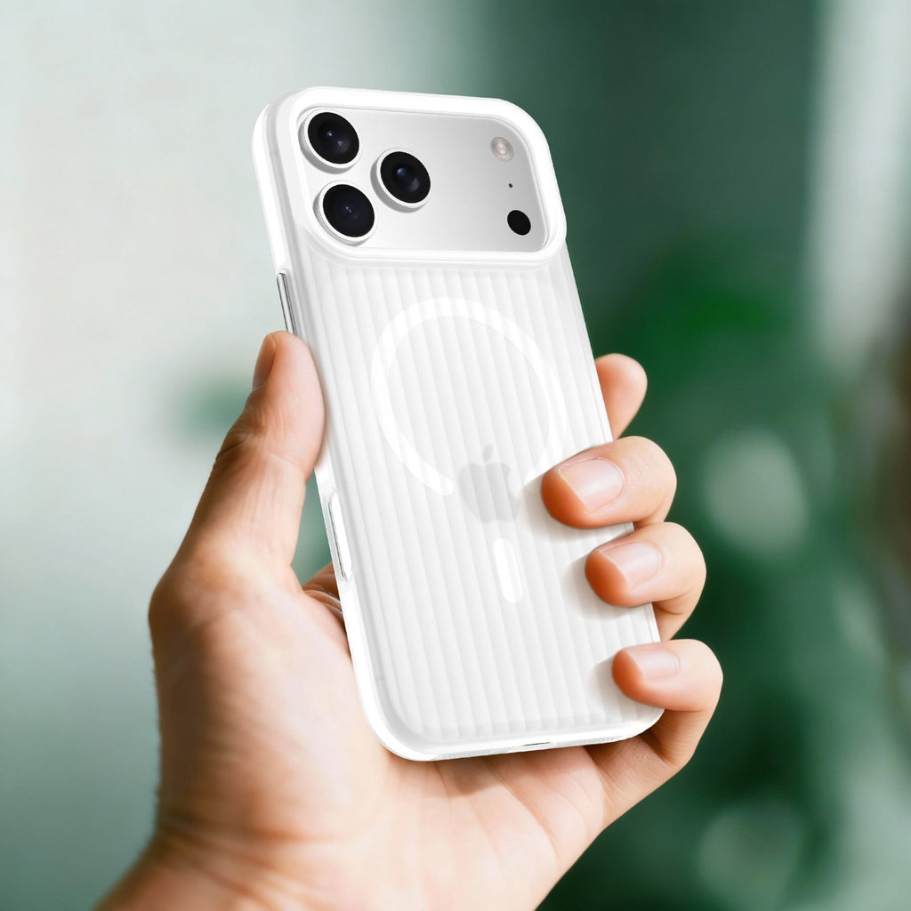 ASLI Corrugatedmag Wave Refined Magsafe Case With Enhanced Camera Protection Case For iPhone 17 Pro Max