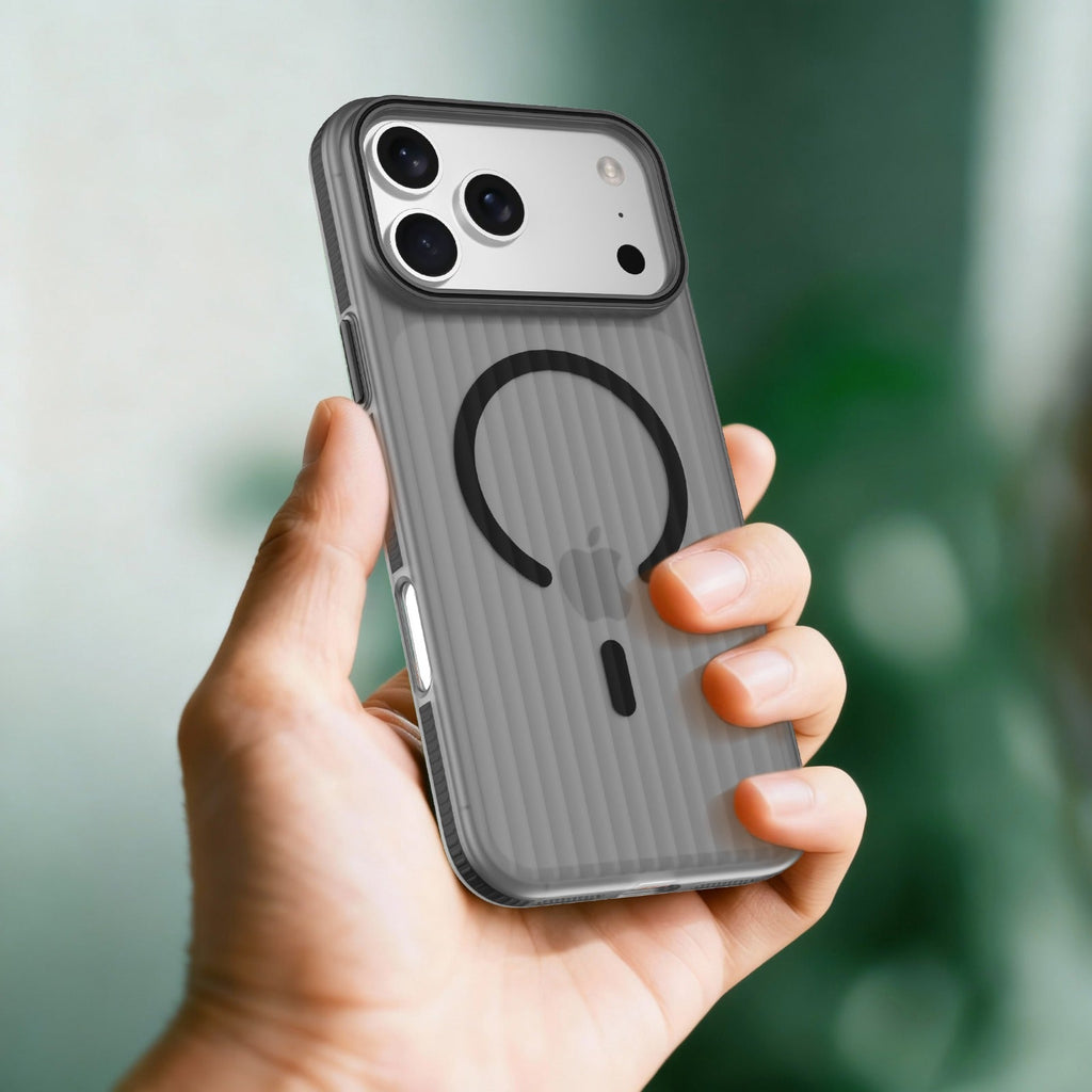 ASLI Corrugatedmag Wave Refined Magsafe Case With Enhanced Camera Protection Case For iPhone 17 Pro Max