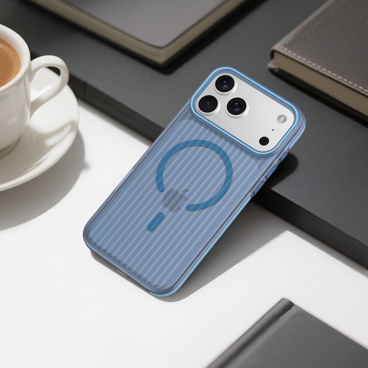 ASLI Corrugatedmag Wave Refined Magsafe Case With Enhanced Camera Protection Case For iPhone 17 Pro Max